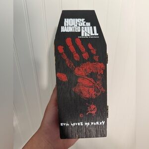 Rare house on haunted hill 1999 promotional coffin + tshirt size xl